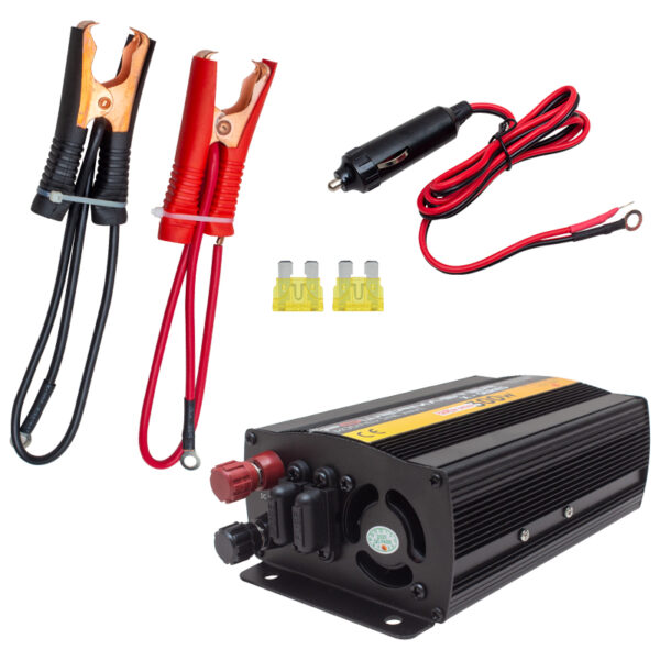 TEK DİJİTAL EKRAN 12 VOLT - 300 WATT MODIFIED SINUS WAVE INVERTER (K0) - Görsel 3