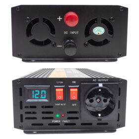 TEK DİJİTAL EKRAN 12 VOLT - 1500 WATT MODIFIED SINUS WAVE INVERTER (K0)