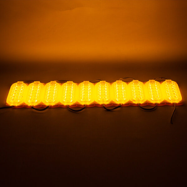 TEK RENK SARI MODÜL LED 2835 24 VOLT 2.4 WATT (K0) - Görsel 2