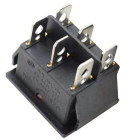 TEKLİ SOBA ANAHTARI GENİŞ IŞIKLI 6 PİN ON-OFF IC-105 (K0)