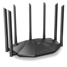 TENDA AC23 AC2100  DUAL BAND GIGABIT 7 ANTENLİ 4 PORT ACCESS POINT ROUTER (K0)