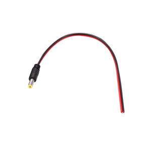 TK 34 FİŞ KABLOLU TEK UÇLU KAMERA İÇİN 20 CM DC POWER JACK KABLOLU (K0)