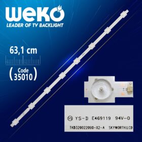 TKD320022000-X2-A - YAL03-0083528M-01 - A TYPE - 63.1 CM 8 LEDLİ (WK-798) (K0)