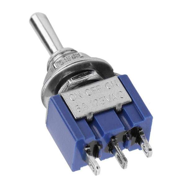 TOGGLE SWİTCH ON-OFF-ON Ø6MM MTS-103 (IC-140) (K0) - Görsel 3