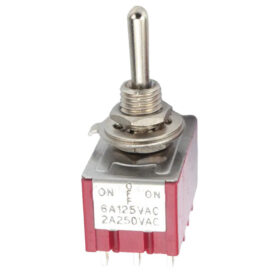 TOGGLE SWİTCH ON-OFF-ON Ø6MM 12P MTS-403 (IC-148D) (K0)