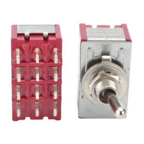 TOGGLE SWİTCH ON-OFF-ON Ø6MM 12P MTS-403 (IC-148D) (K0)