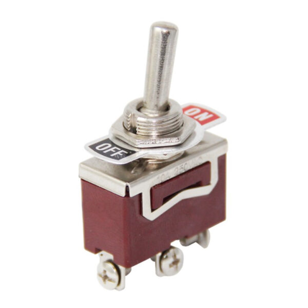 TOGGLE SWİTCH 3P ON-OFF-ON Ø12MM (IC-153) (K0)