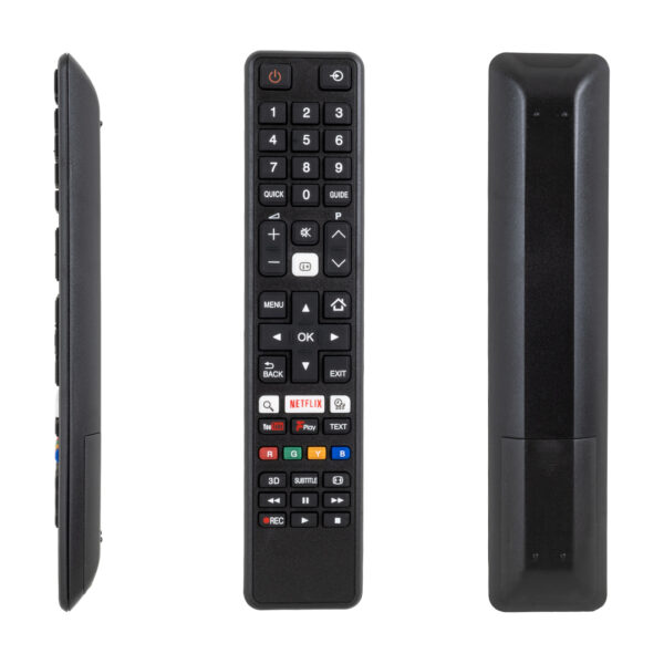 TOSHIBA CT-8069 NETFLIX*YOUTUBE TUŞLU SİYAH LCD/LED TV KUMANDA (K0) - Görsel 2
