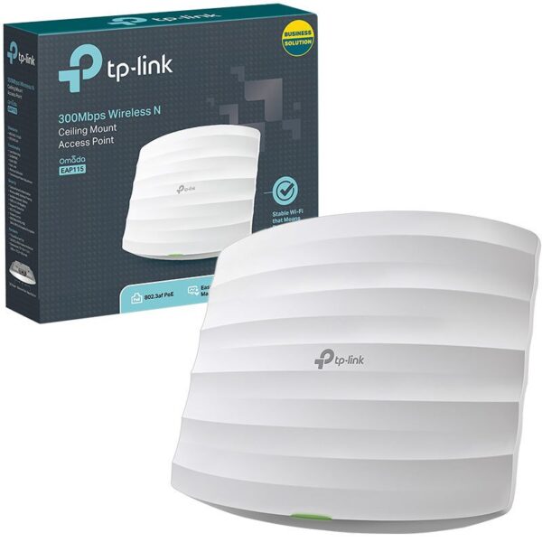 TP-LINK EAP115 300 MBPS POE KABLOSUZ N TAVAN TİPİ ACCESS POINT (K0) - Görsel 3