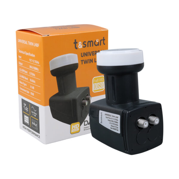 TSMART 0.1DB ULTRA HD 4K UNIVERSAL TWİN ÇİFT ÇIKIŞLI LNB (K0) - Görsel 4