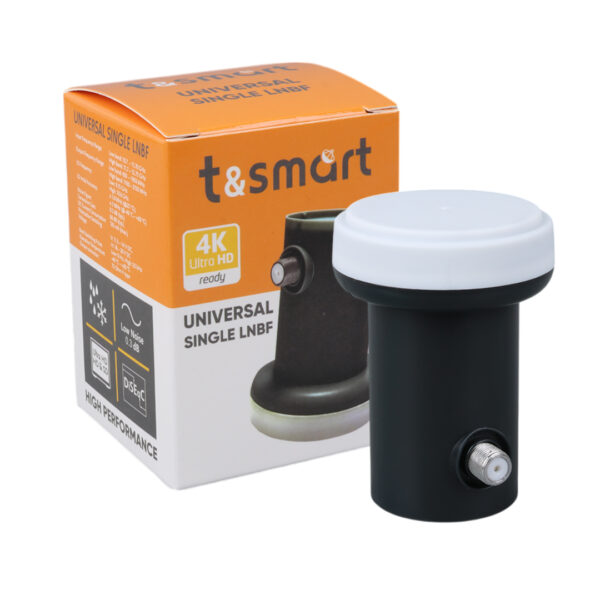 TSMART 0.7DB ULTRA HD 4K UNIVERSAL TEK ÇIKIŞLI SINGLE LNB (K0) - Görsel 4