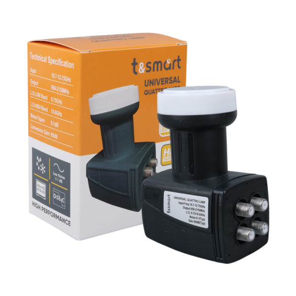 TSMART ULTRA HD 4K UNIVERSAL QUATTRO SANTRAL DÖRTLÜ LNB 0.1DB (K0) - Görsel 4