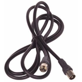 TV VİDEO ARA KABLO STANDART 1.5MT  (60 OHM ERKEK - DİŞİ KABLO) (K0)