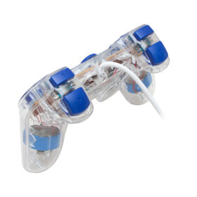 UCOM-704 DOUBLE SHOCK ŞEFFAF JOYPAD OYUN KOLU (K0)