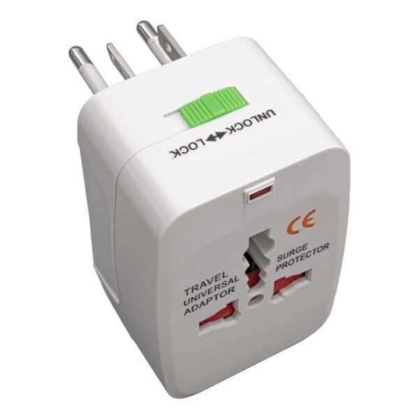 UNIVERSAL ÇOKLU PRİZ ÇEVİRİCİ SEYAHAT ADAPTÖR (125V-250V-6A-13A) (81) (K0) - Görsel 4