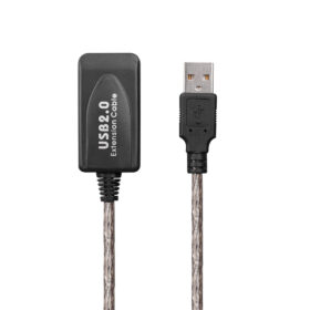 USB 2.0 ŞEFFAF 10 METRE USB UZATMA KABLOSU SL-UE130 (K0)