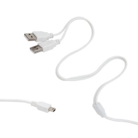 USB 2 X ERKEK - MİNİ USB 5 PİN (2.0V) 1.5 METRE KABLO (K0)