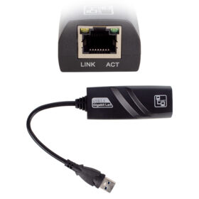 USB 3.0 TO ETHERNET 10/100/1000MBPS GİGABİT ETHERNET ÇEVİRİCİ ADAPTÖR (K0)
