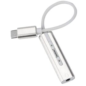 USB 3.1 TYPE C TO 3.5 MM AUDIO ÇEVİRİCİ 10 CM KABLOLU (S-LINK SL-USB-C82) (K0)