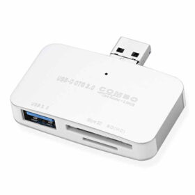 USB-C OTG COMBO USB3.0 HUB+KART OKUYUCU 3IN1 (K0)