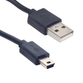 USB ERKEK / MİNİ USB 5 PİN 50 CM V3 USB 2.0 KABLO (K0)