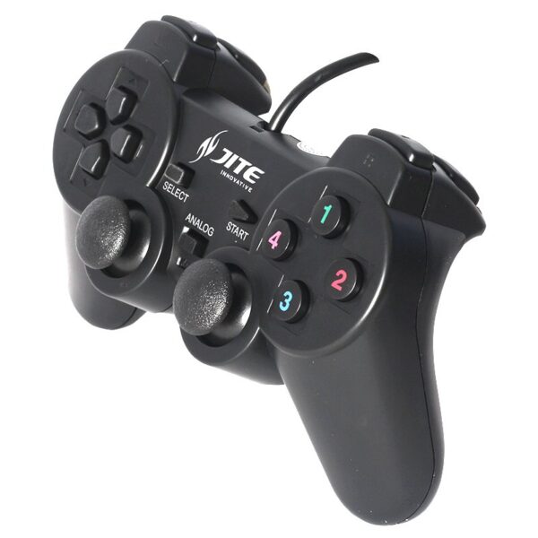USB GAME PAD JOYSTICK TİTREŞİMLİ ANALOG OYUN KOLU (K0) - Görsel 2