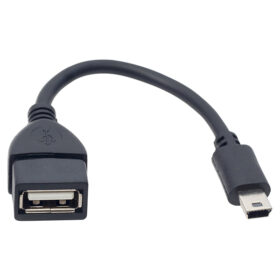 USB MİNİ 5P OTG DATA KABLOSU 15 CM (K0)