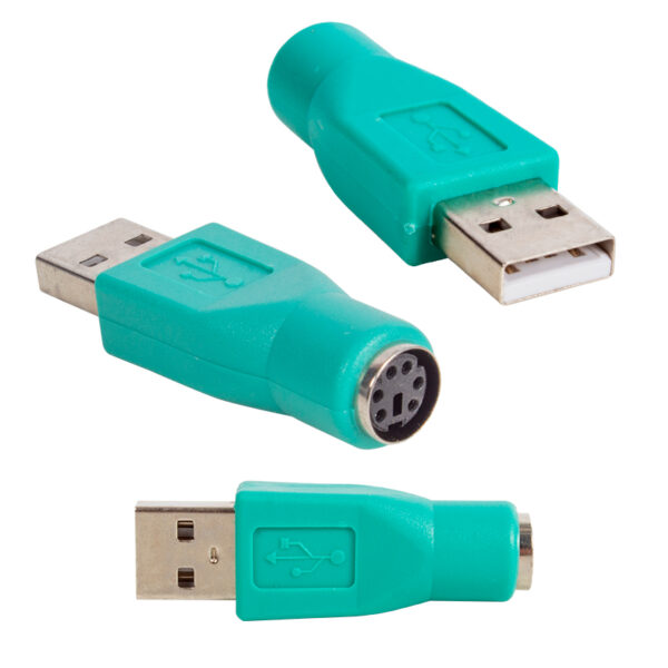 USB PS2 ÇEVİRİCİ JACK USB-ERKEK/PS2-DİŞİ (K0)