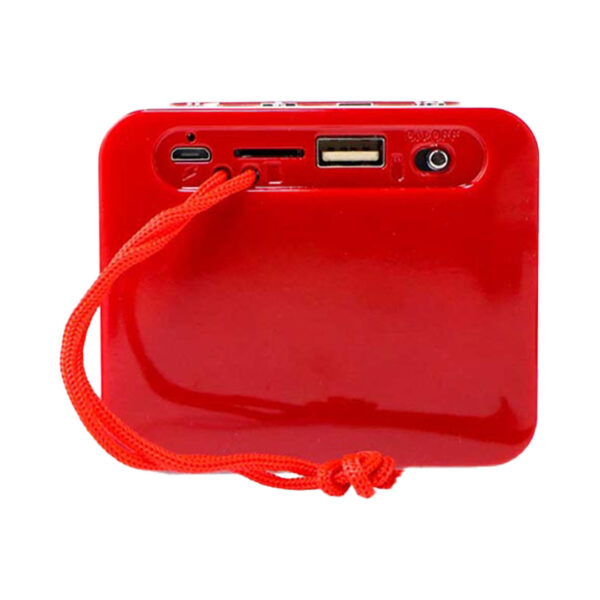 USB/SD/FM/BLUETOOTH DESTEKLİ TAŞINABİLİR WIRELESS HOPARLÖR-166 (K0) - Görsel 3