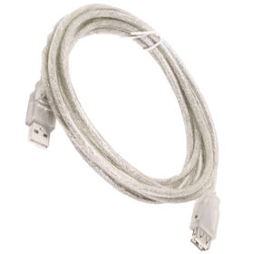 USB UZATMA KABLO 47 CM ŞEFFAF (K0)