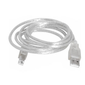 USB YAZICI KABLOSU ŞEFFAF 2.0V 3 METRE  *SL-U2003 (K0)