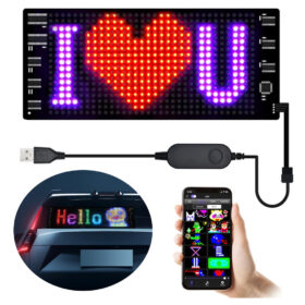 USBLİ KAYAN YAZI LED TABELA 7X17CM (K0)