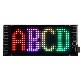 USBLİ KAYAN YAZI LED TABELA 7X17CM (K0)