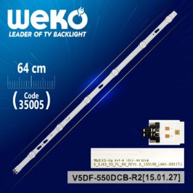 V5DF-550DCB-R2 - S_5J63_55_FL_R6_REV1.6_150108_LM41-00117J - (RIGHT) - 64 CM 6 LEDLİ (WK-794) (K0)