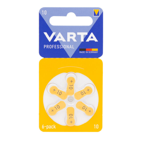VARTA 10 NO KULAKLIK PİLİ 6LI PAKET (K0)