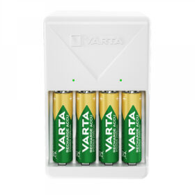 VARTA 4XAA 2100 MAH PİLLİ BEYAZ PLUG PİL ŞARJ CİHAZI (K0)