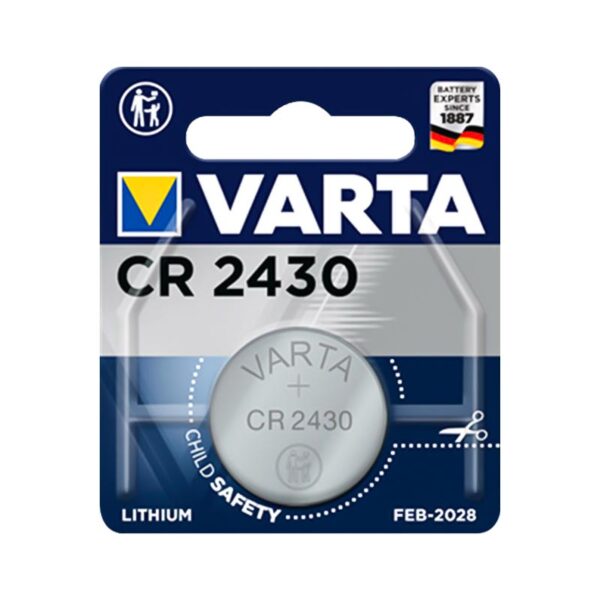 VARTA CR2430 3 VOLT LİTYUM PİL TEKLİ (K0)