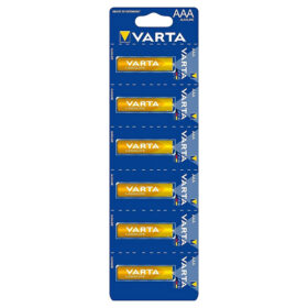 VARTA LONGLIFE ALKALİN AAA İNCE KALEM PİL 6LI PAKET (K0)