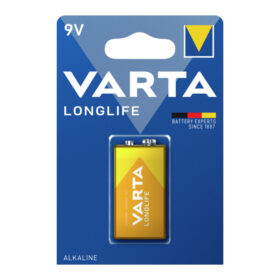 VARTA LONGLIFE POWER ALKALİN 9 VOLT PİL TEKLİ PAKET FİYAT (K0)