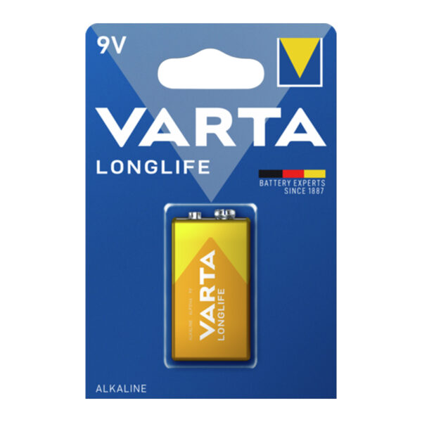 VARTA LONGLIFE POWER ALKALİN 9 VOLT PİL TEKLİ PAKET FİYAT (K0)