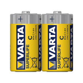 VARTA SUPERLIFE ÇİNKO ORTA BOY C PİL 24LÜ PAKET FİYAT (K0)