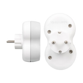 VE-2211-3SGW A CLASS 2Lİ DİKEY ÇOKLU PRİZ (MADE IN MALAYSIA) (K0)