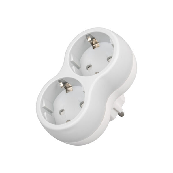 VE-2211-3SGW A CLASS 2Lİ DİKEY ÇOKLU PRİZ (MADE IN MALAYSIA) (K0) - Görsel 4