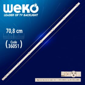 VESTEL 650LED A-TYPE REV 3030_E_180129 7 LEDLİ 70.8 CM (K0)