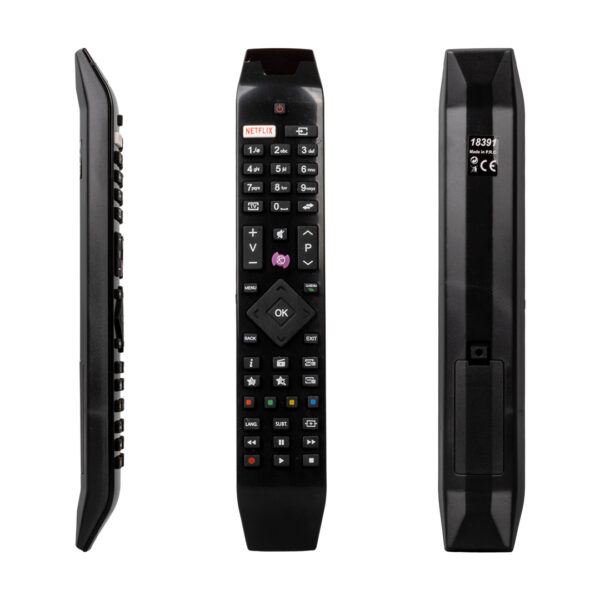 VESTEL NETFLIX-MOR TUŞLU YENİ ÜSTÜ CAMLI-HITACHI RC 49141 LED TV KUMANDA (RC49141-30095562) (K0) - Görsel 2
