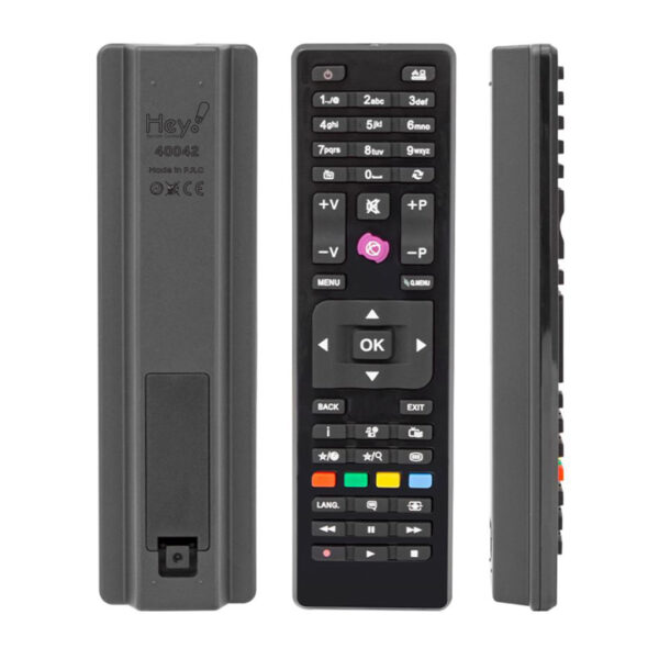 VESTEL-SEG-REGAL RC4875 KARE GÖBEK MİNİ LCD LED TV KUMANDA (40042=34375) (K0)