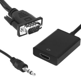 VGA ERKEK TO HDMI DİŞİ DÖNÜŞTÜRÜCÜ KABLO (K0)