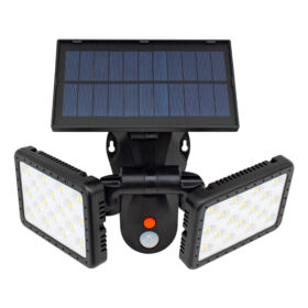 W770A SENSÖRLÜ 144 SMD LEDLİ SOLAR AYDINLATMALI DUVAR LAMBASI (K0)