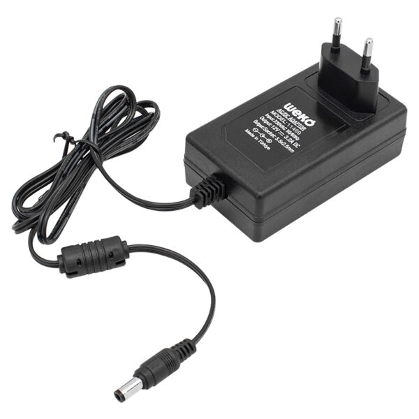 12 VOLT - 3.2 AMPER - 38 WATT 5.5*2.5 UÇLU PLASTİK KASA PRİZ TİP ADAPTÖR KUTULU YERLİ ÜRETİM (K0) - Görsel 3