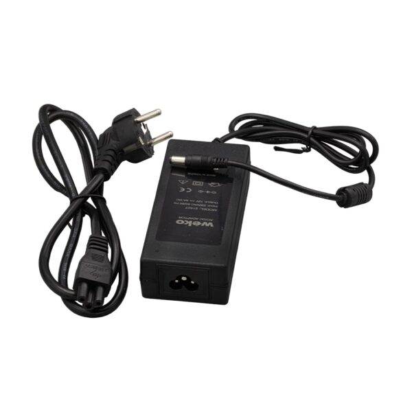 12 VOLT - 5 AMPER 5.5*2.5 UÇLU YERLİ ÜRETİM PLASTİK KASA MASAÜSTÜ ADAPTÖR (K0) - Görsel 3
